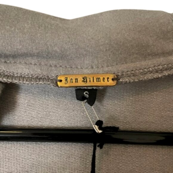 Jan Hilmer Hooded Sweater / Grey / S - Picture 3 of 4